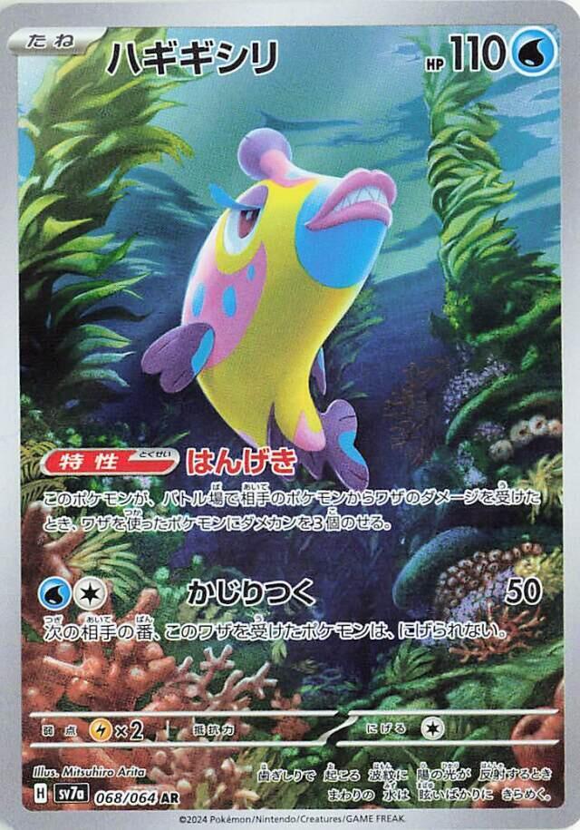 磨牙彩皮魚