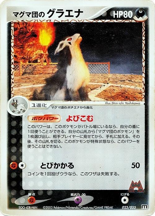 Team Magma's Mightyena