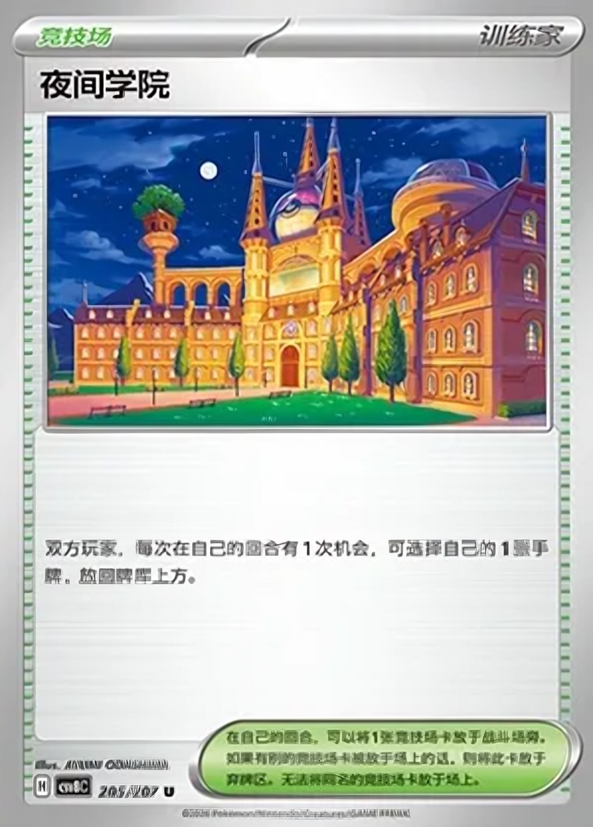 Academy at Night