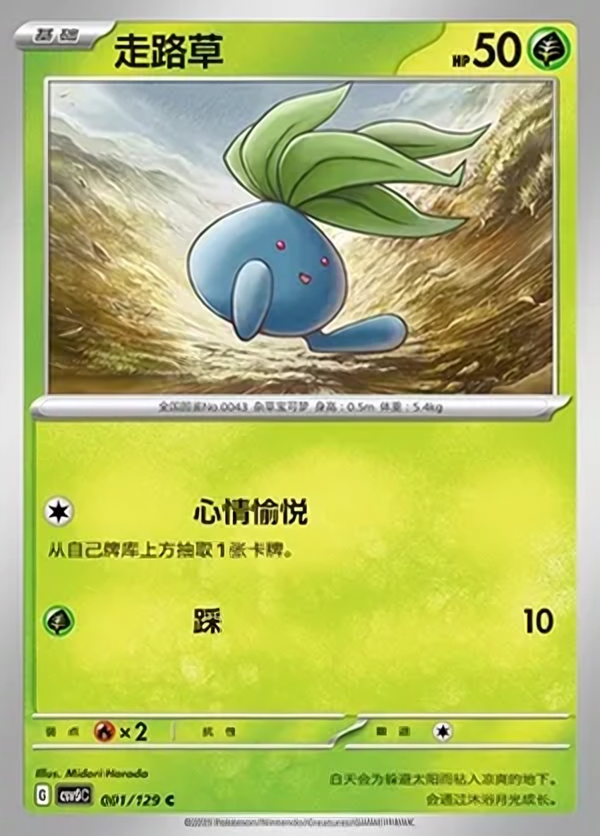 走路草