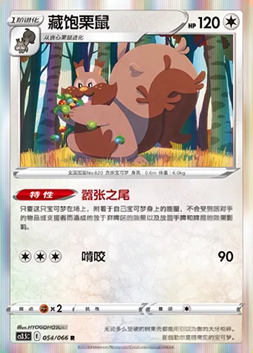藏飽栗鼠