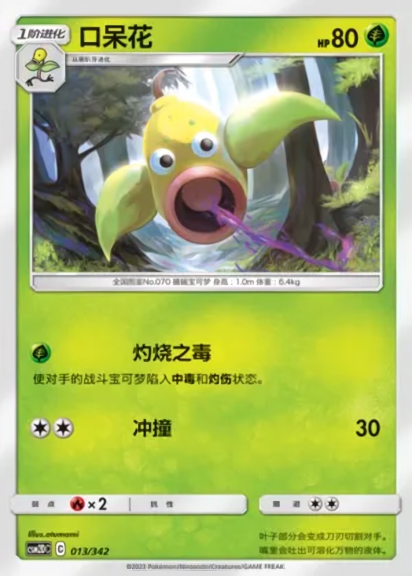 口呆花