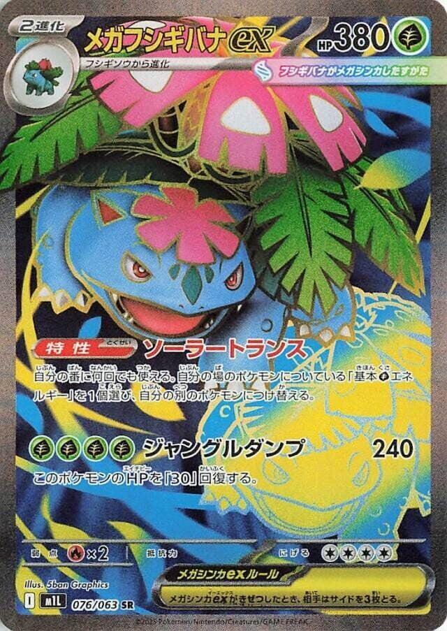 Mega 妙蛙花 ex