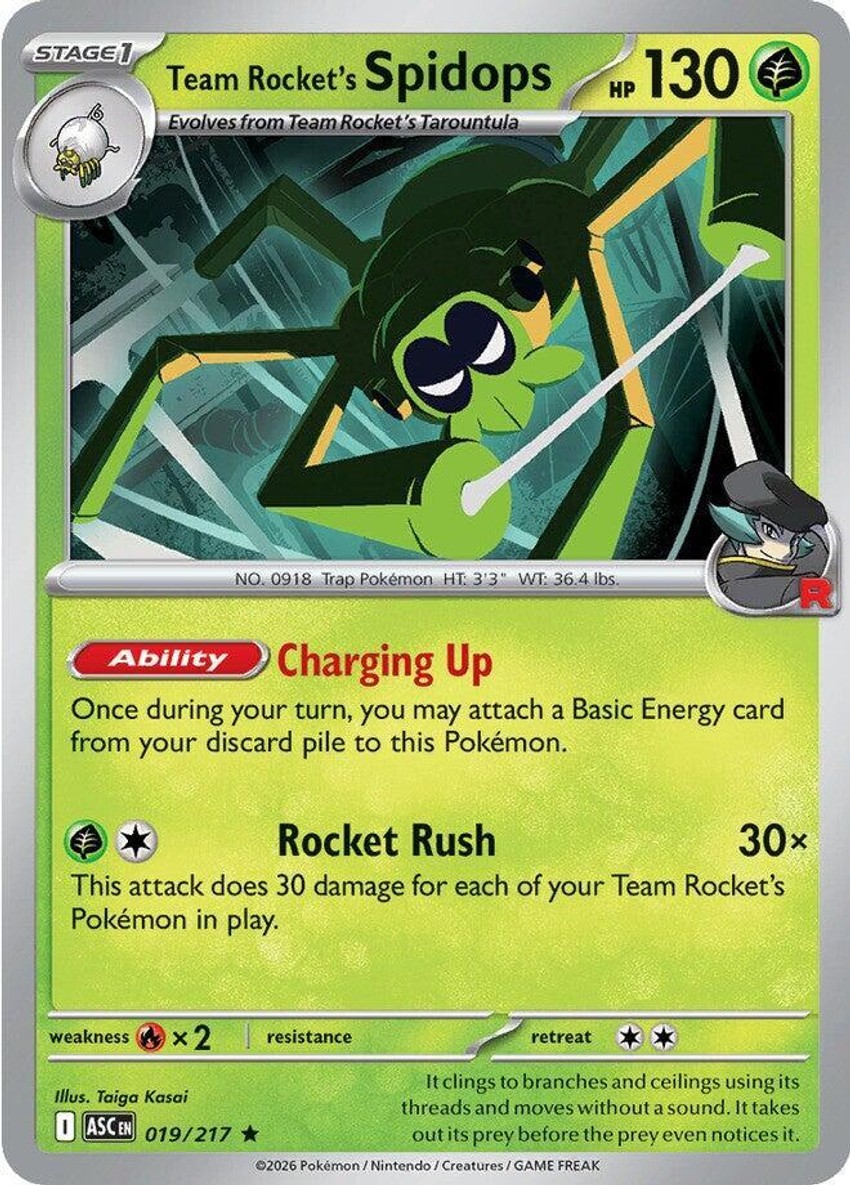 Team Rocket's Spidops