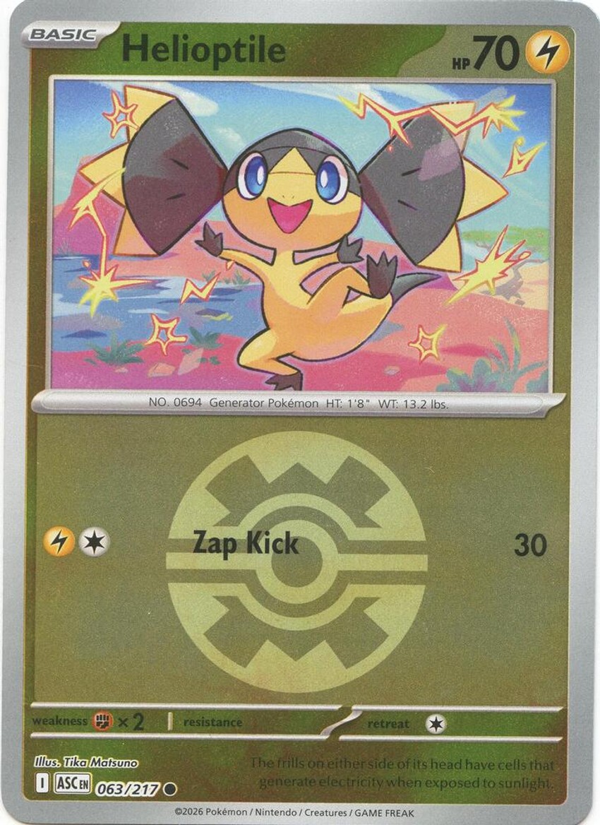 Helioptile (Quick Ball)