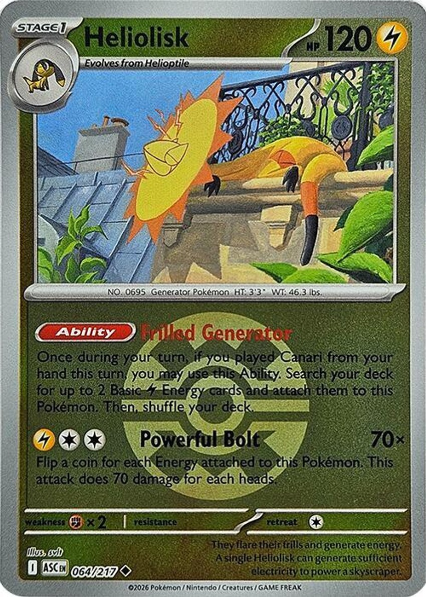 Heliolisk - 064/217 (Quick Ball)