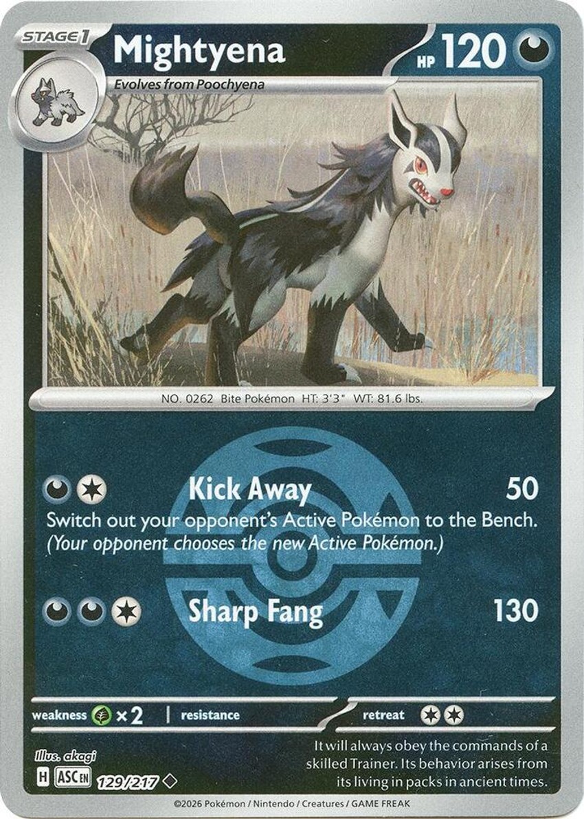 Mightyena - 129/217 (Dusk Ball)