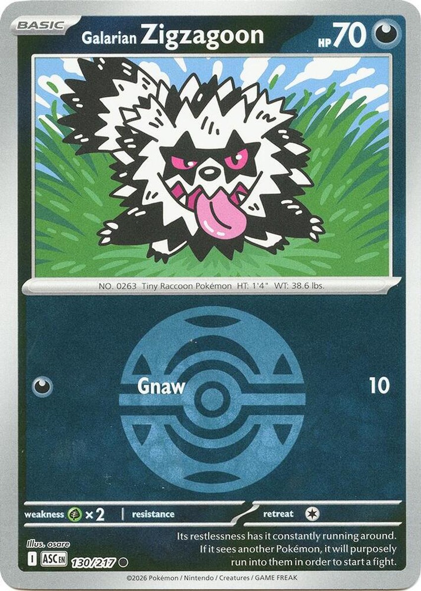 Galarian Zigzagoon (Dusk Ball)