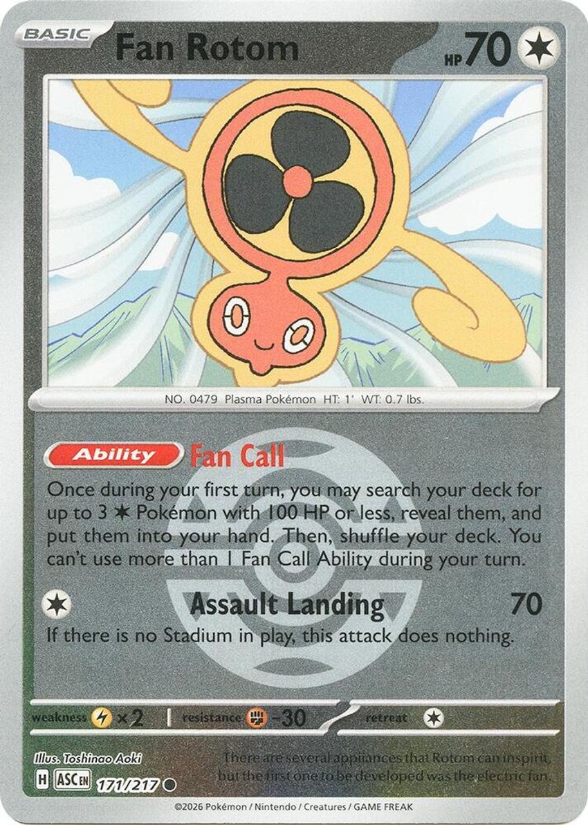 Fan Rotom - 171/217 (Dusk Ball)