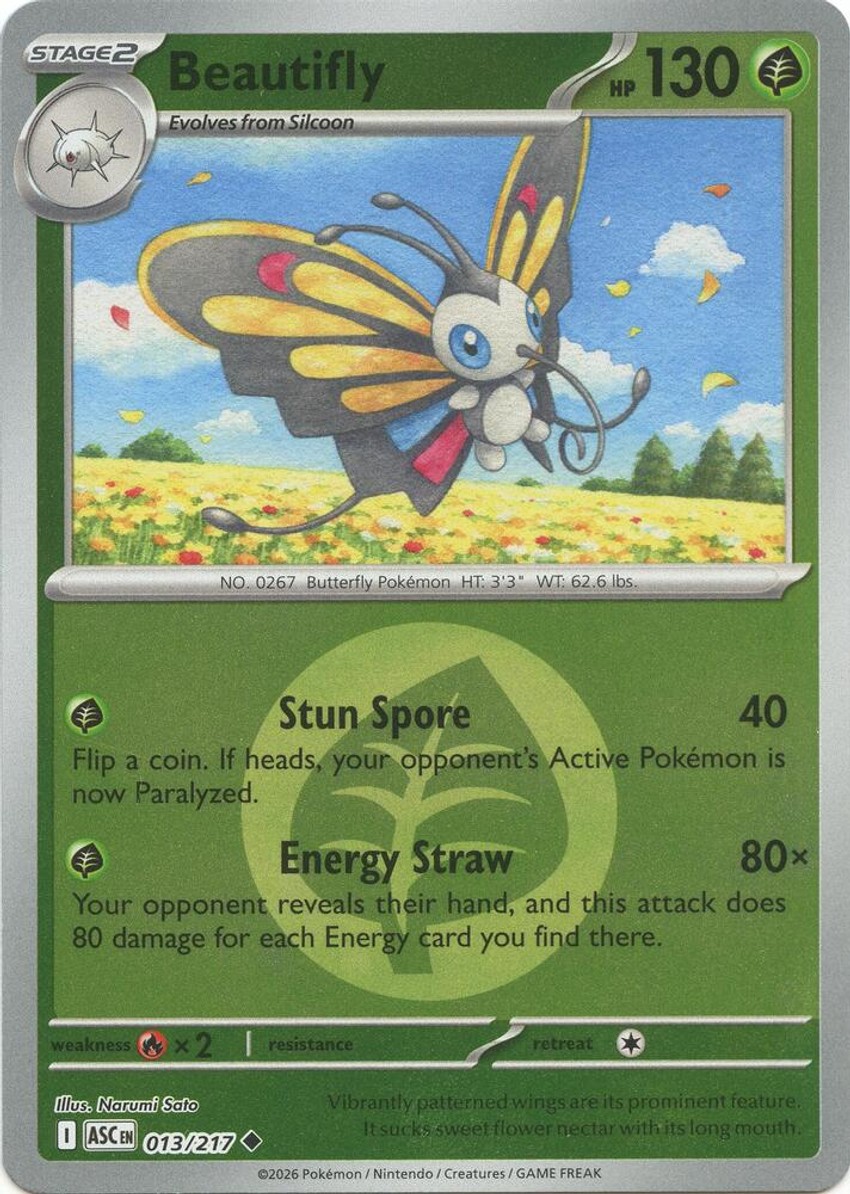 Beautifly - 013/217 (Energy Symbol Pattern)