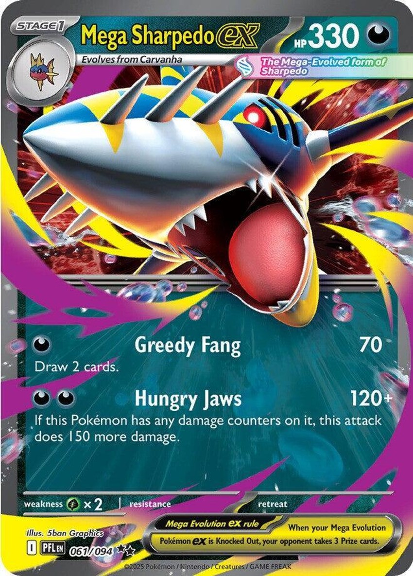 Mega Sharpedo ex