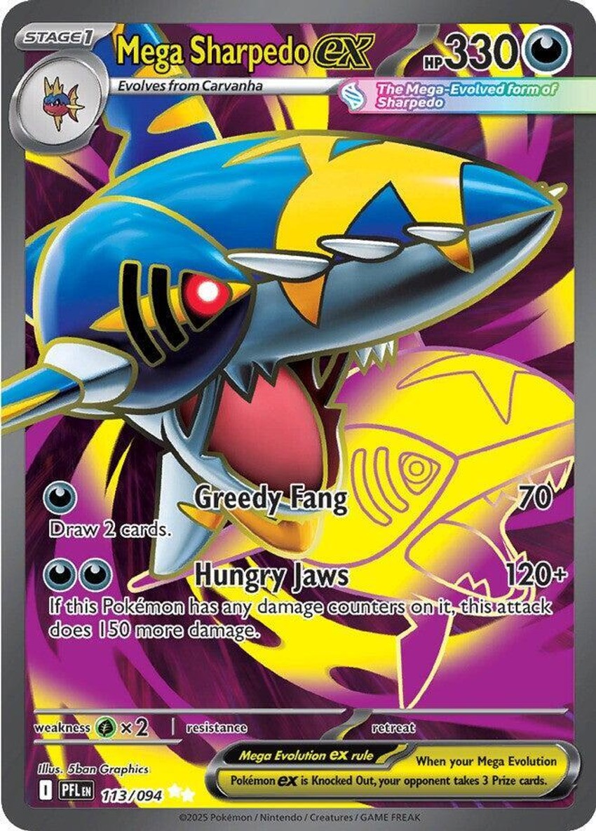 Mega Sharpedo ex