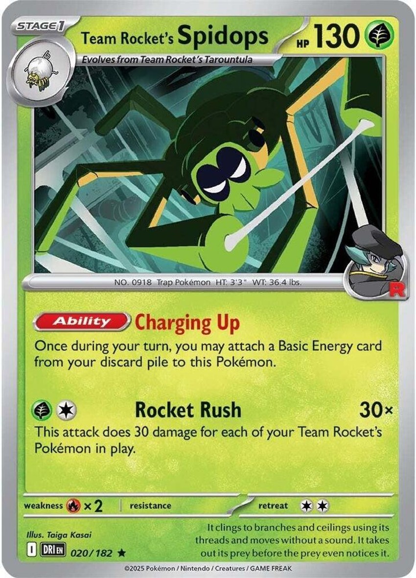 Team Rocket's 操陷蛛