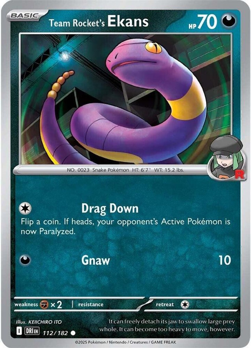 Team Rocket's 阿柏蛇