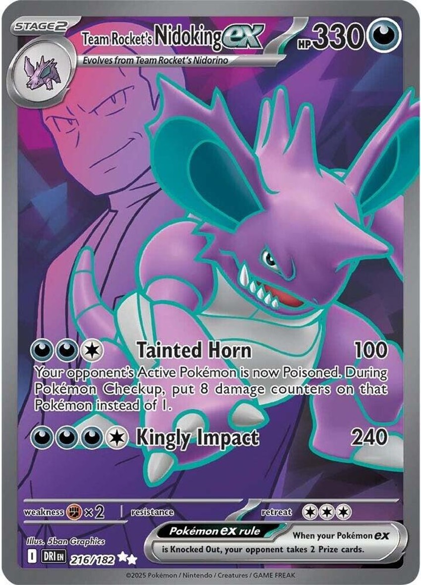 Team Rocket's 尼多王 ex