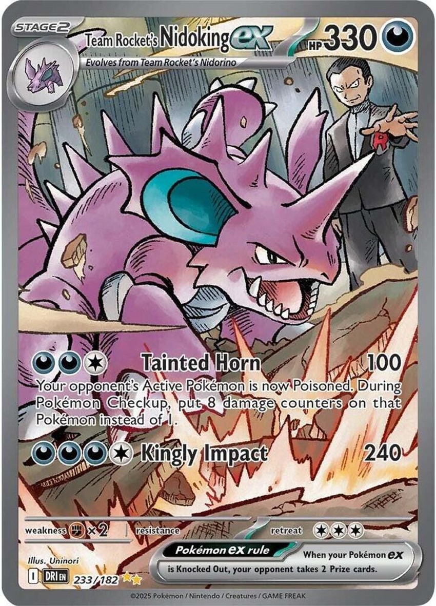 Team Rocket's 尼多王 ex