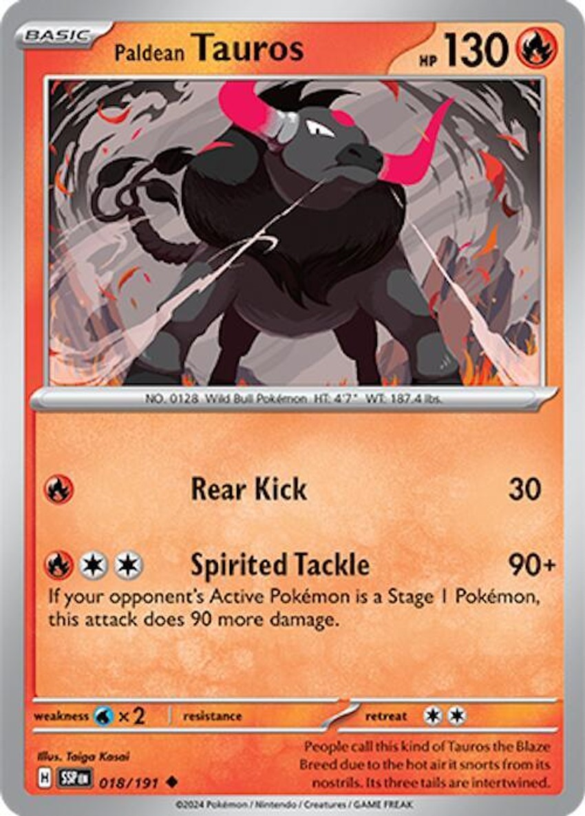 Paldean Tauros
