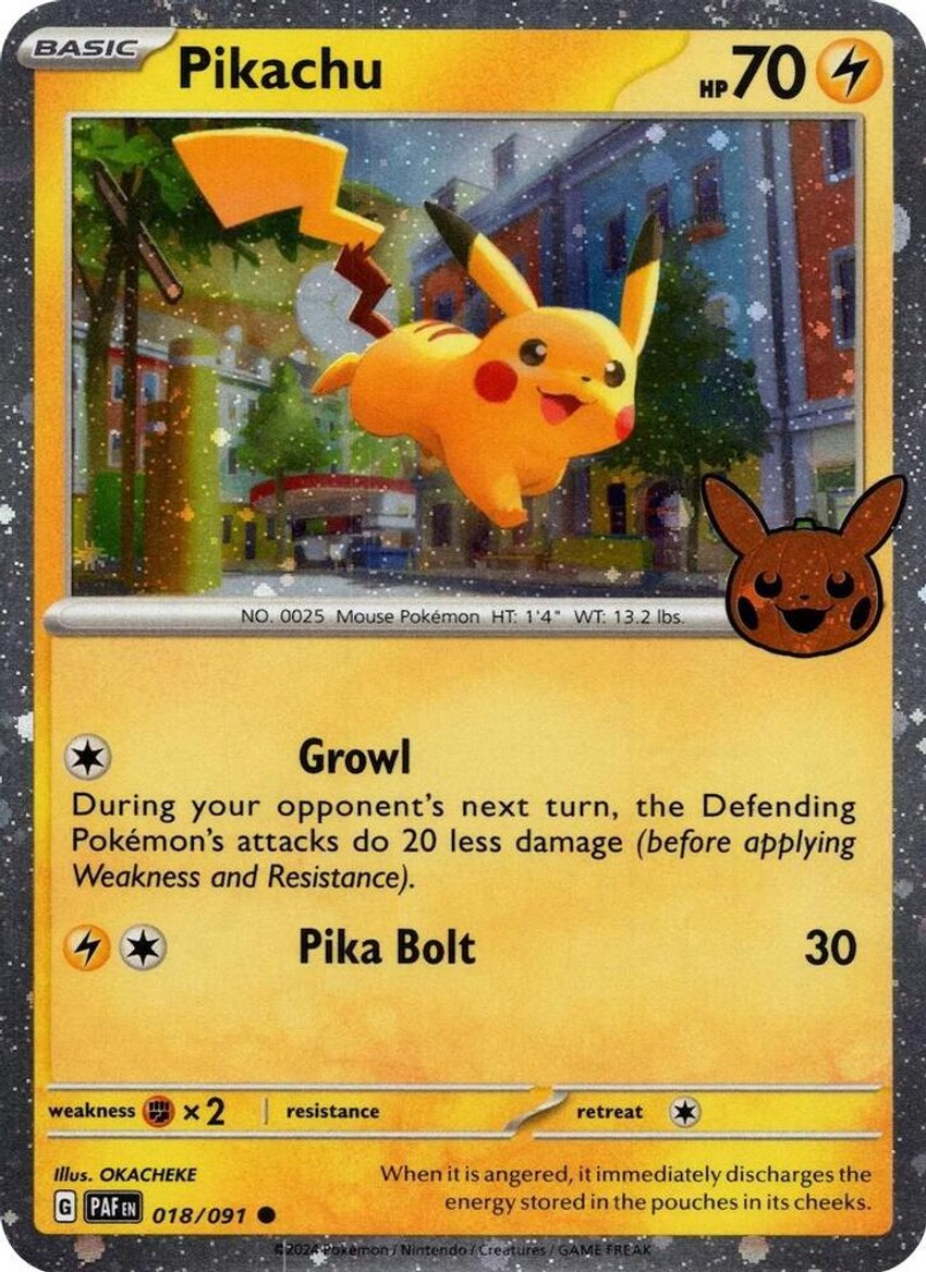 Pikachu - 018/091 (Cosmos )