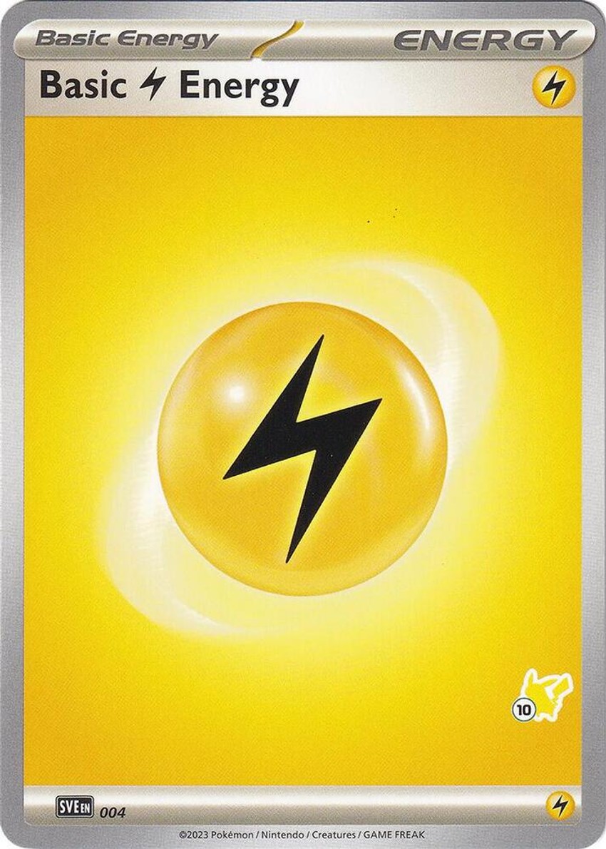 Basic Lightning Energy - Pikachu 10