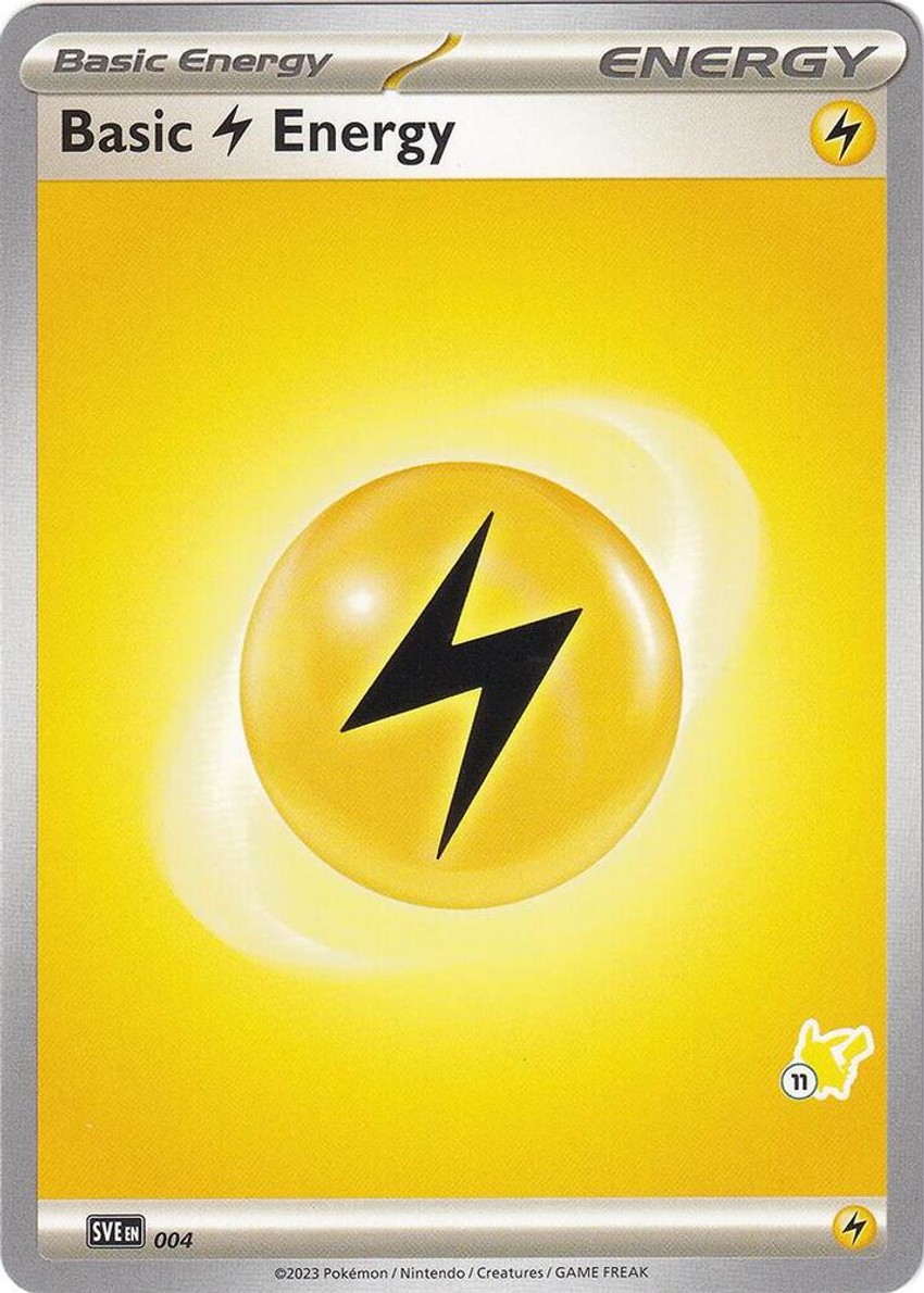 Basic Lightning Energy - Pikachu 11
