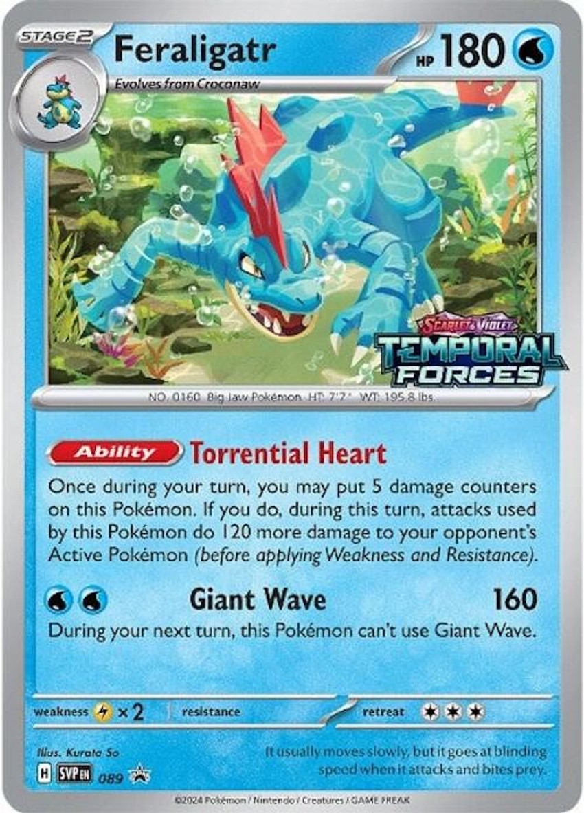 Feraligatr - 089 (Prerelease)