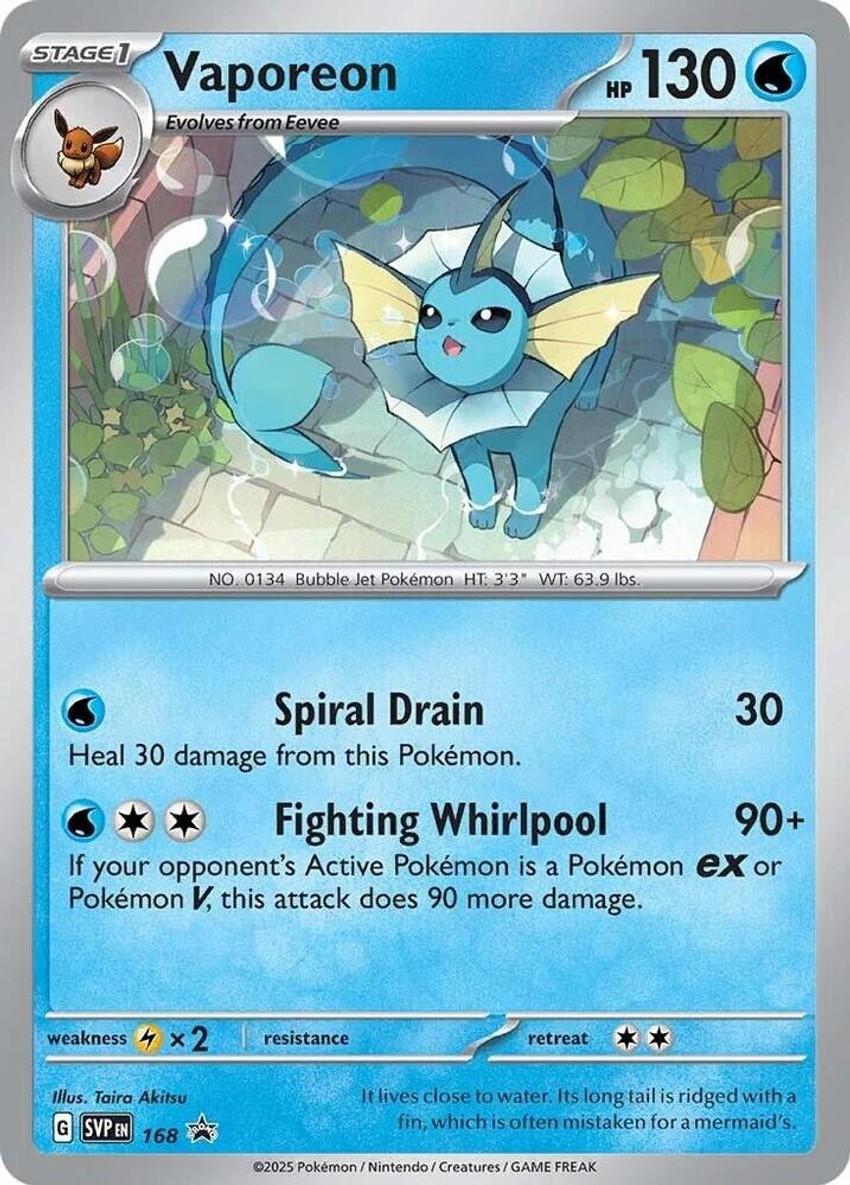 Vaporeon - 168 (Cosmos )