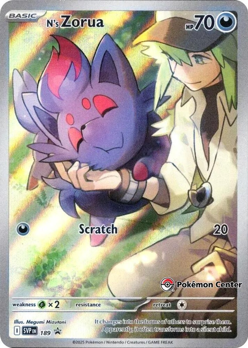 N's Zorua - 189 (Pokemon Center Exclusive)