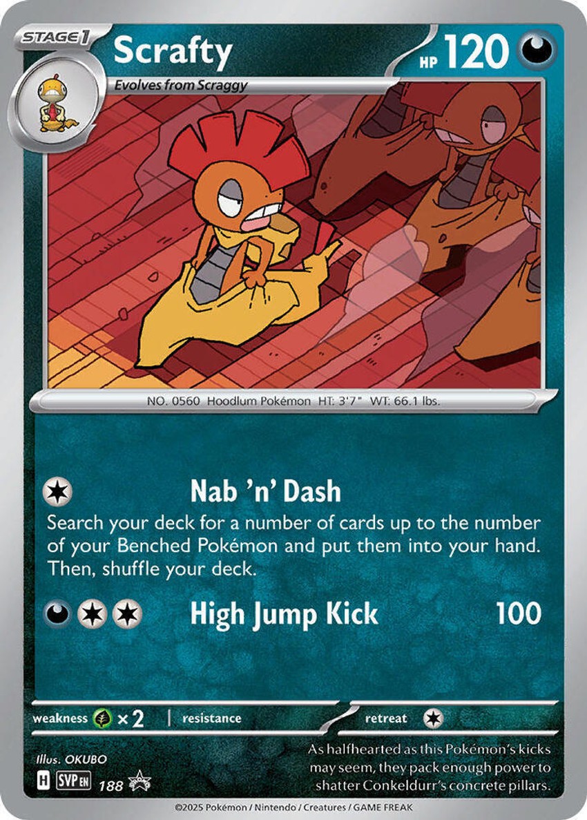 Scrafty - 188 (Cosmos )