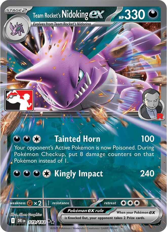 Team Rocket's 尼多王 ex