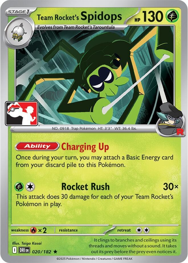 Team Rocket's 操陷蛛