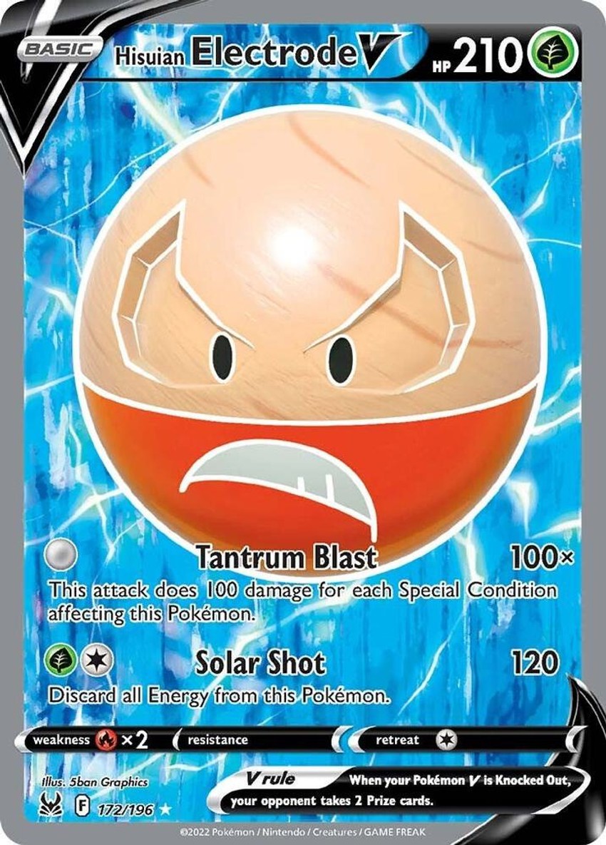 Hisuian 頑皮雷彈 V (Full Art)