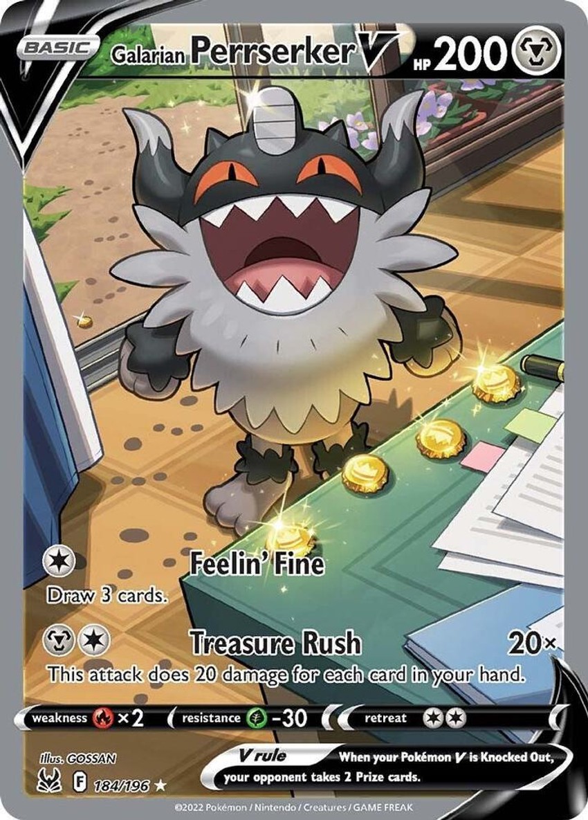 Galarian 喵頭目 V (Alternate Full Art)