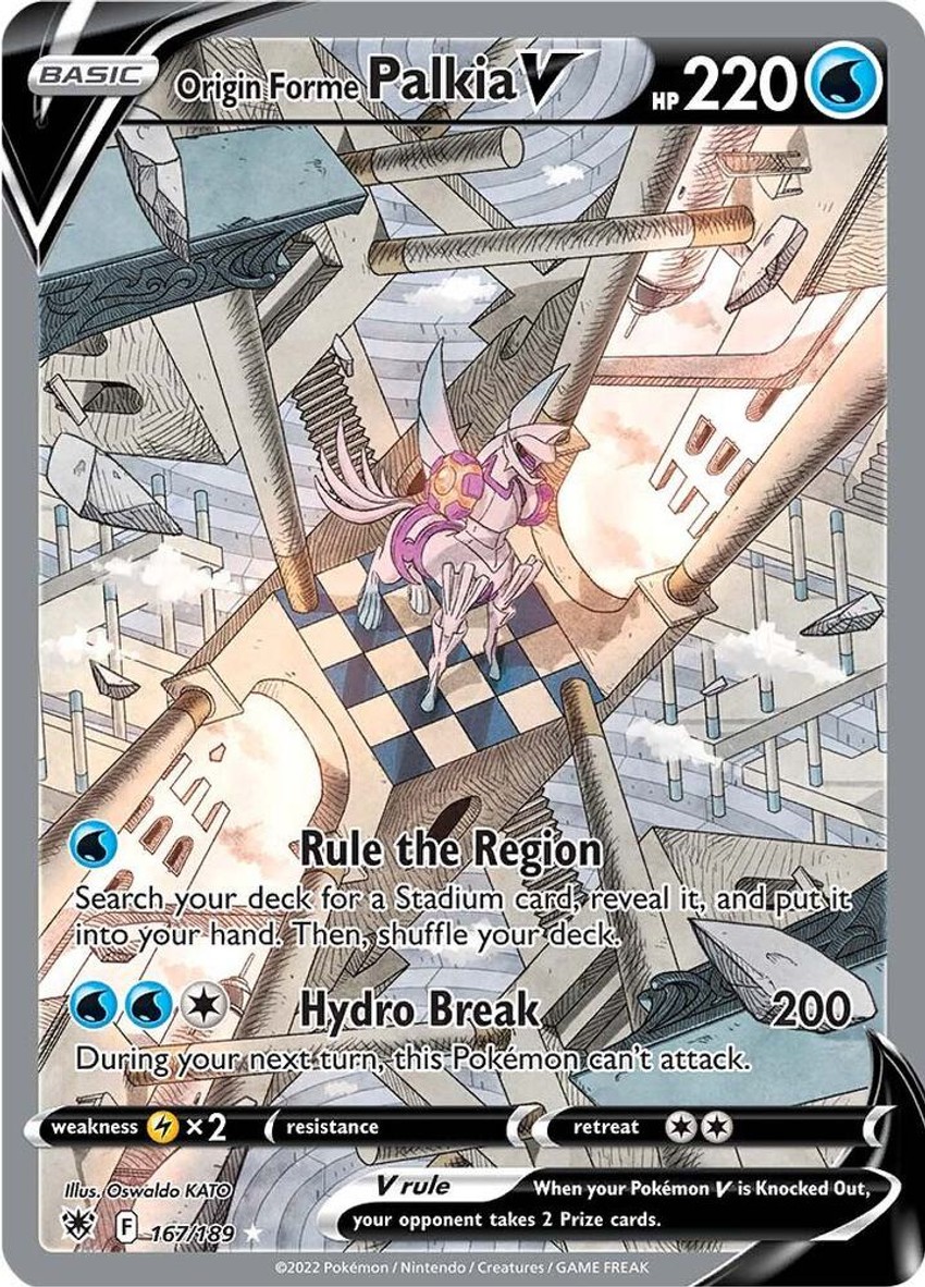 Origin Forme Palkia V (Alternate Full Art)