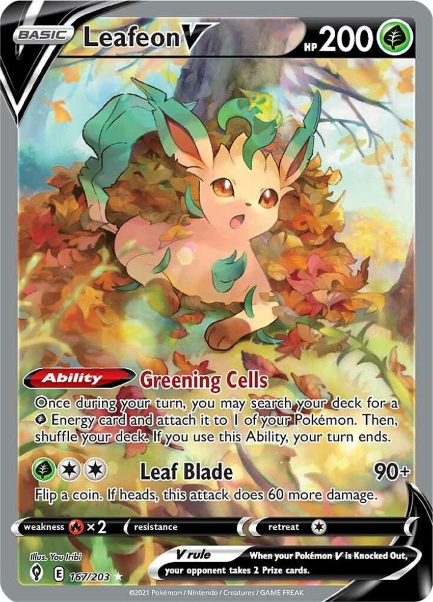 葉伊布 V (Alternate Full Art)