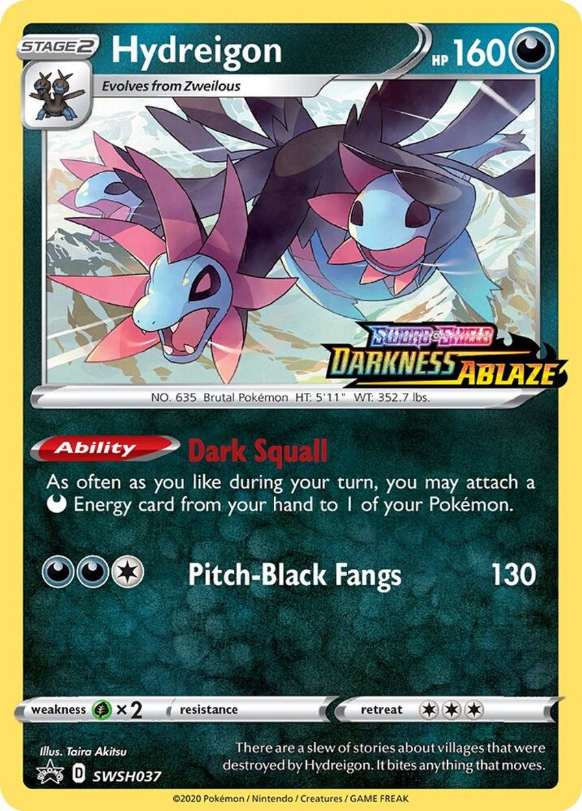 Hydreigon - SWSH037 (Prerelease)