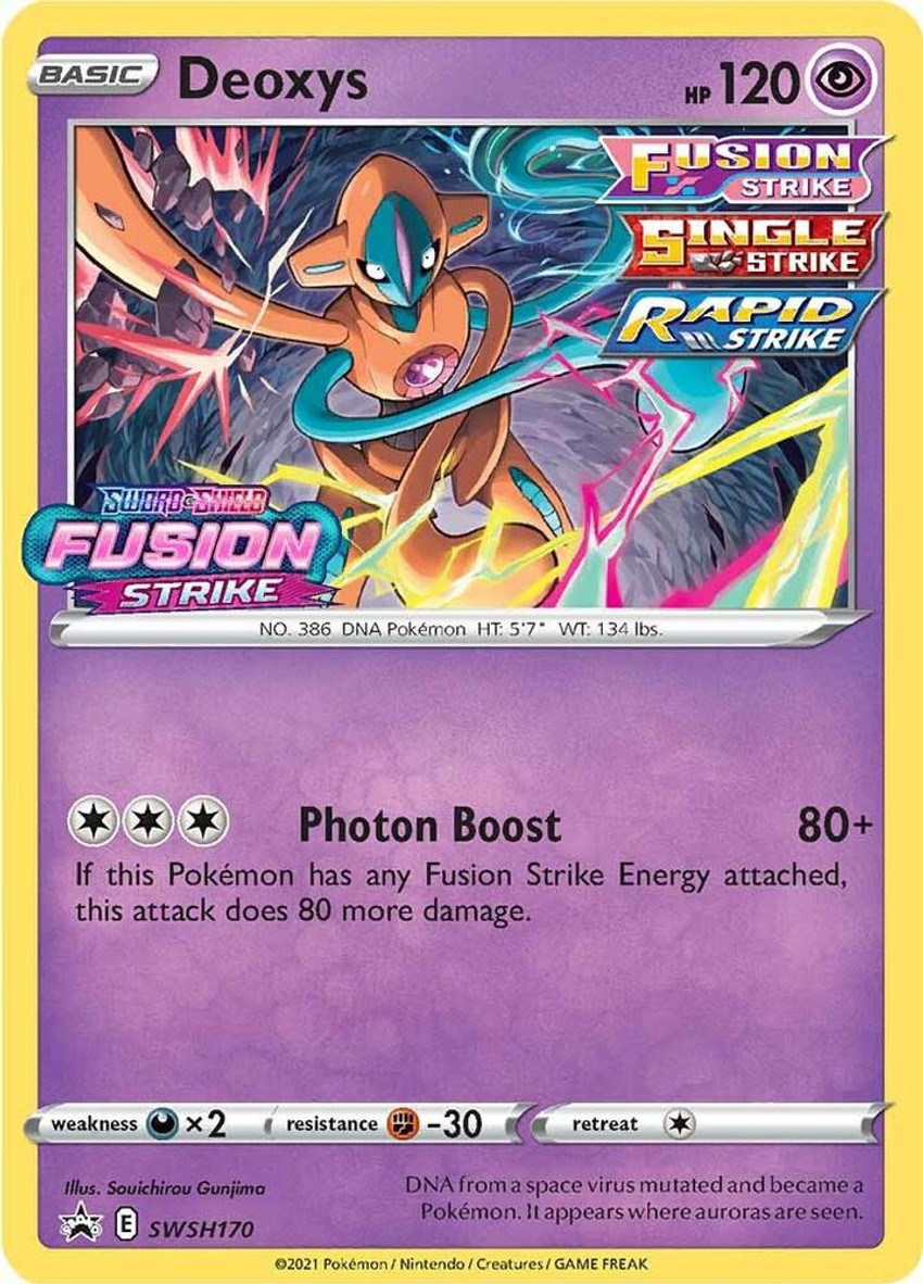 Deoxys - SWSH170 (Prerelease)
