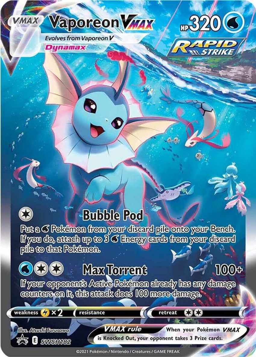 Vaporeon VMAX - SWSH182