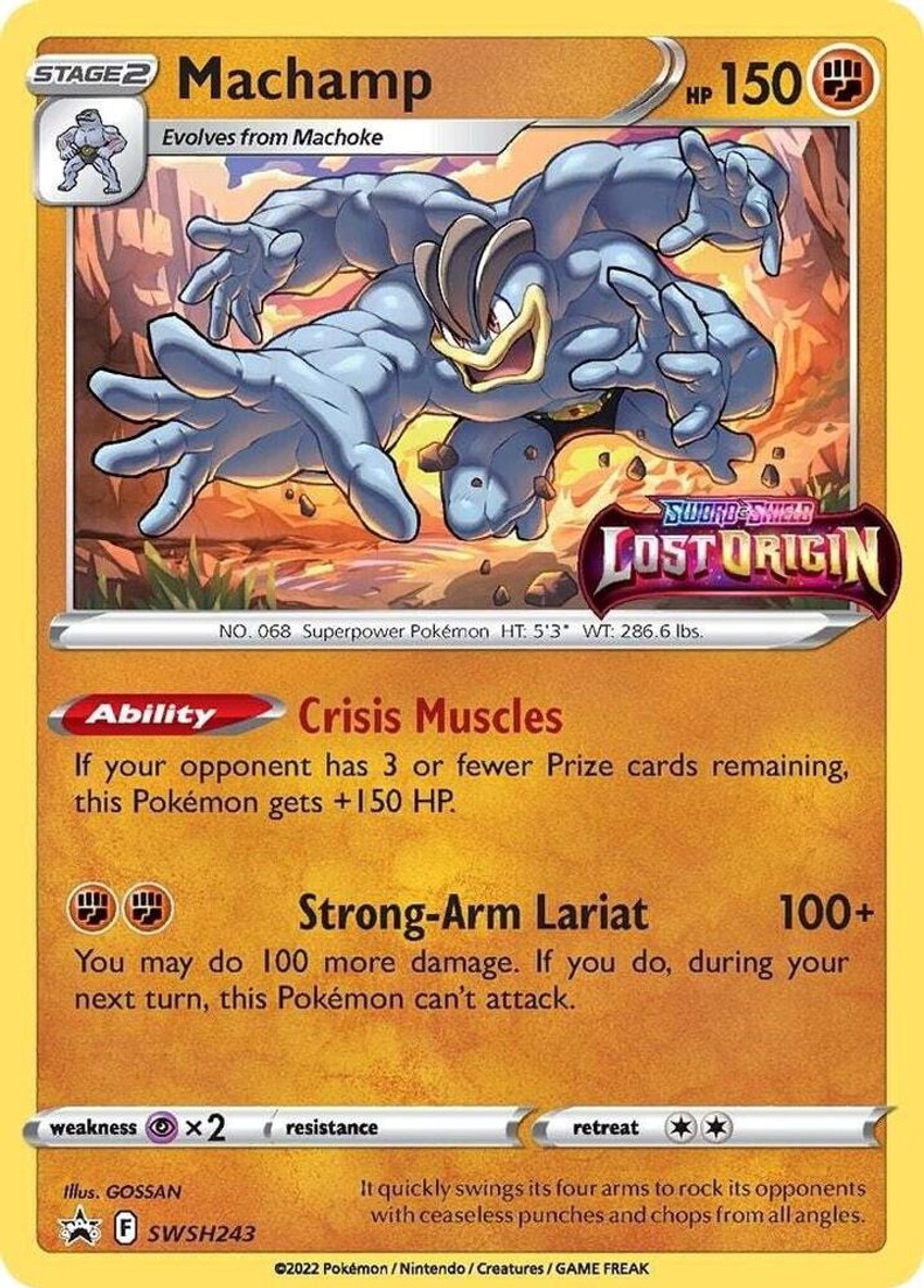 Machamp - SWSH243 (Prerelease)