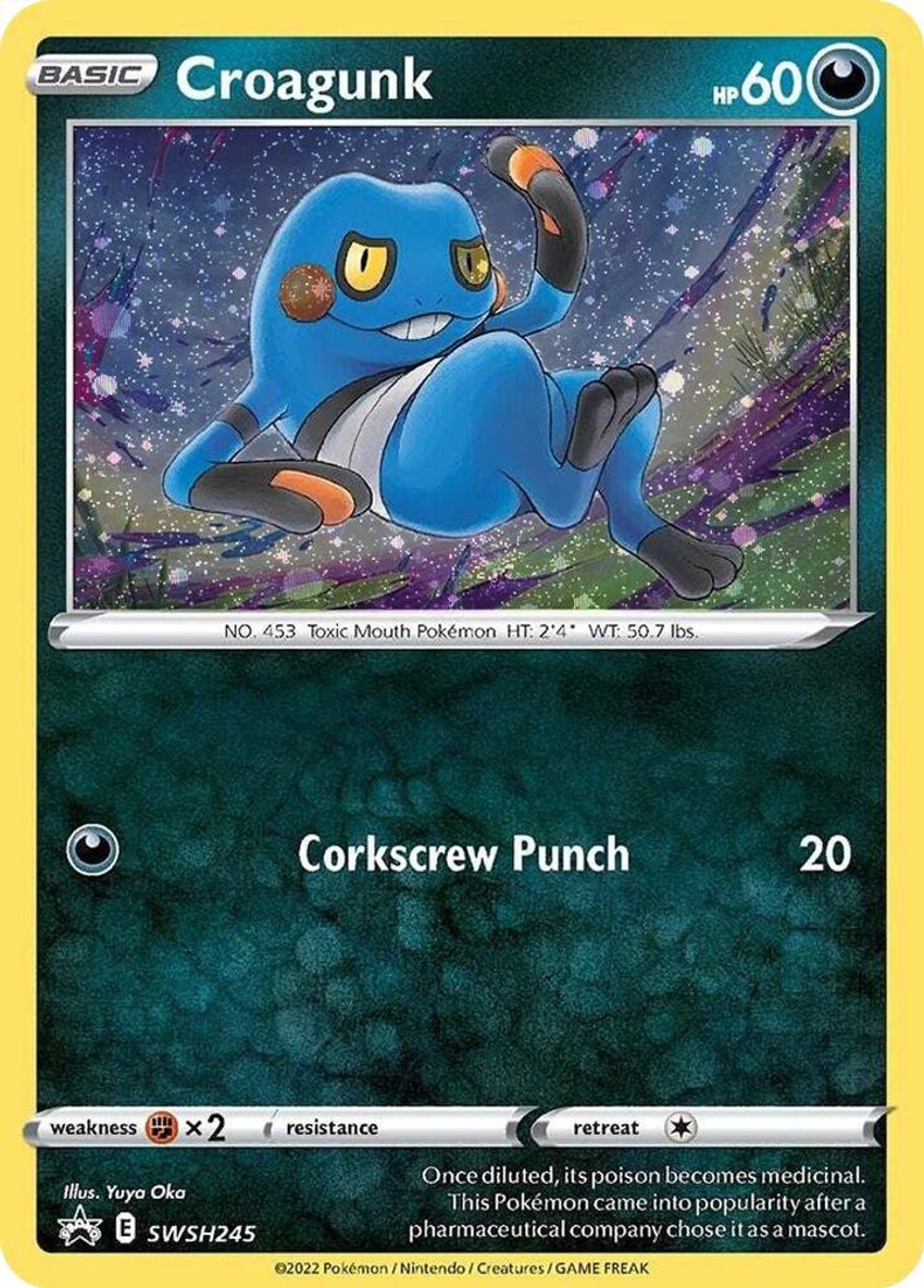 Croagunk - SWSH245 (Cosmos )