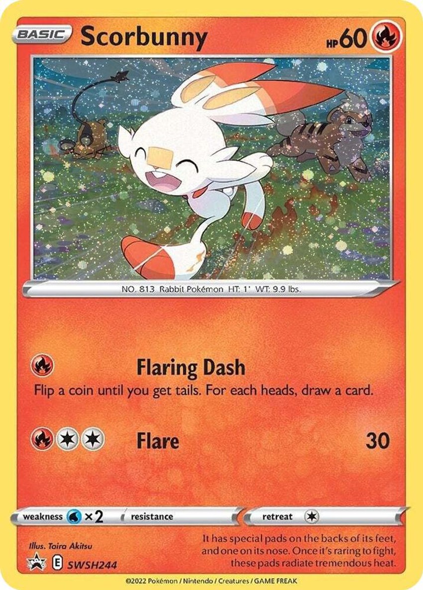 Scorbunny - SWSH244 (Cosmos )