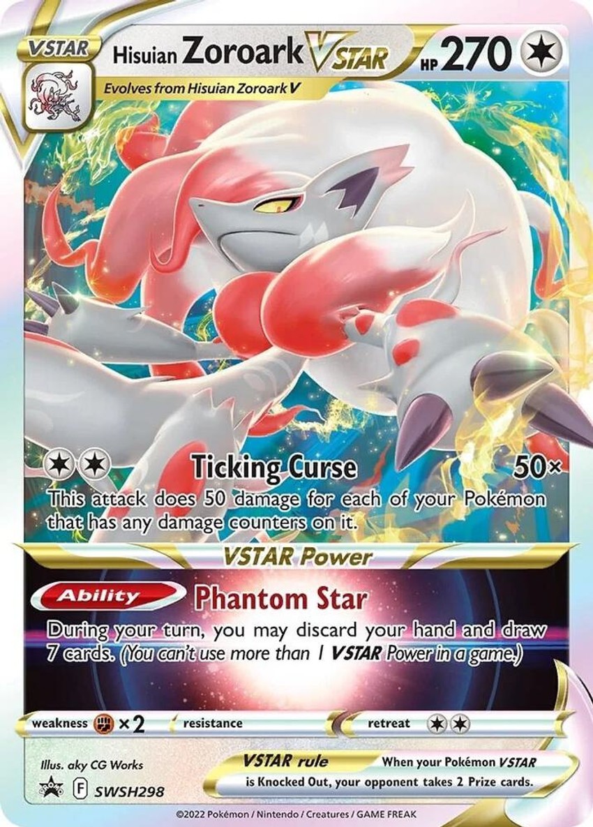 Hisuian Zoroark VSTAR - SWSH298