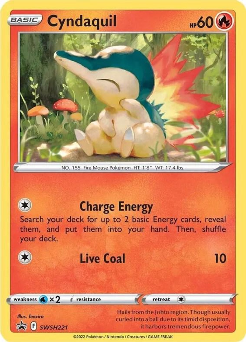 Cyndaquil - SWSH221 (Cosmos )