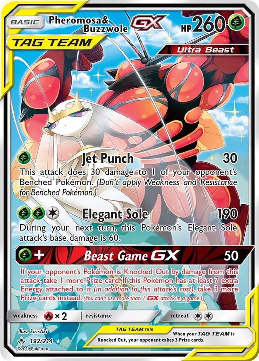 Pheromosa & Buzzwole GX (Alternate Full Art)
