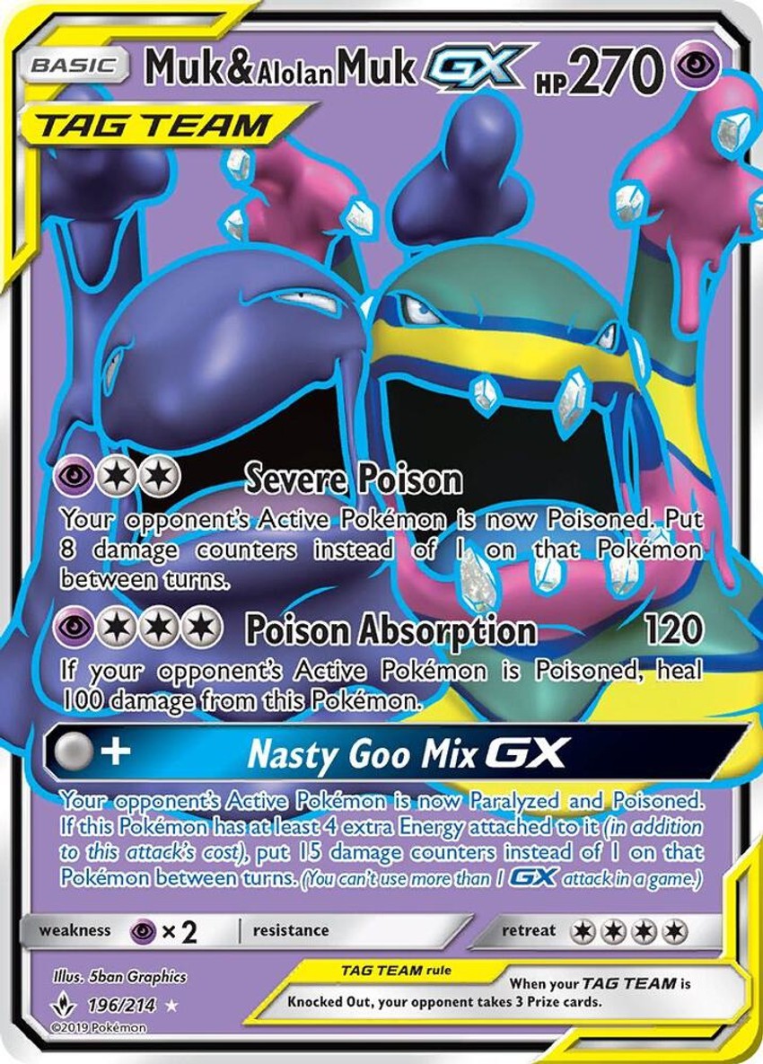 Muk & Alolan Muk GX (Full Art)
