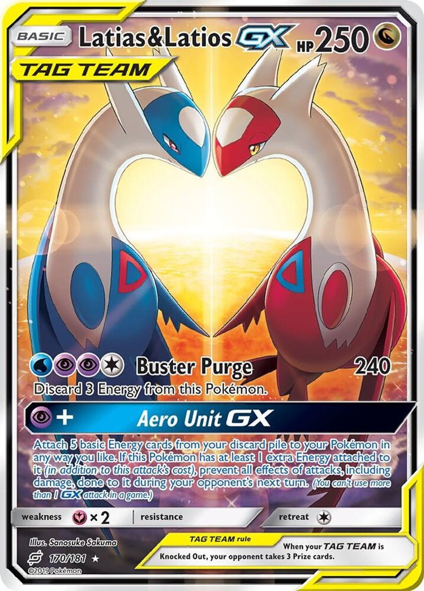 Latias & Latios GX (Alternate Full Art)
