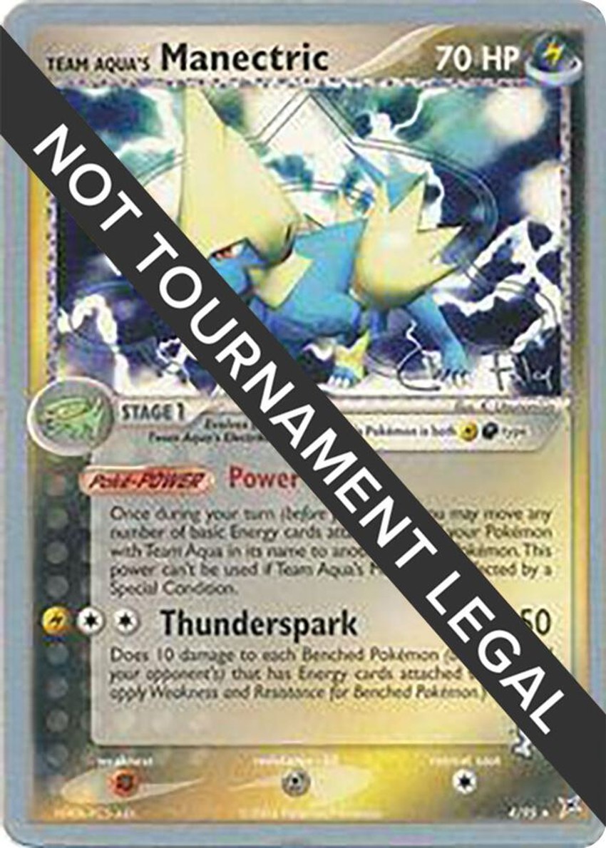 Team Aqua's Manectric - 2004 (Chris Fulop)