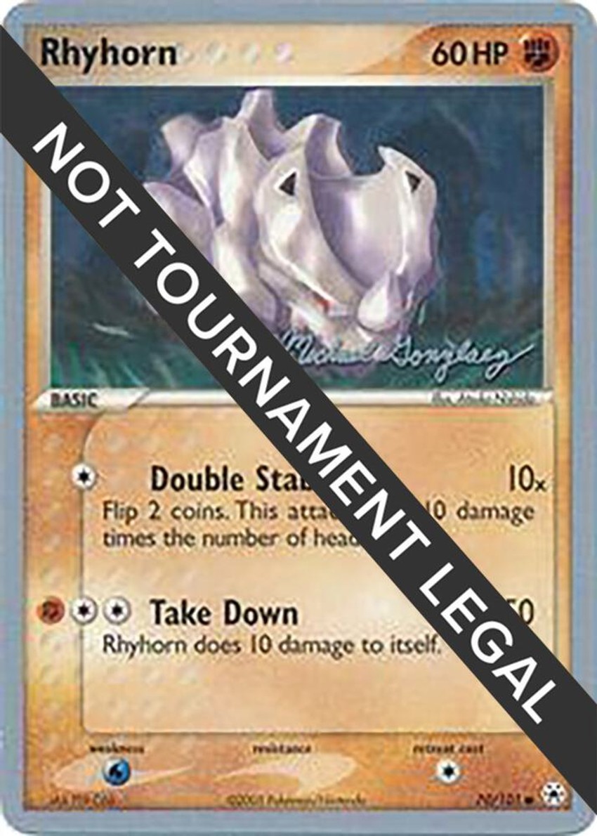 Rhyhorn - 2005 (Michael Gonzalez)