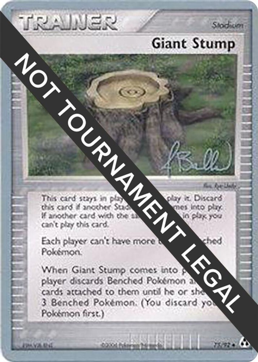 Giant Stump - 2006 (Jimmy Ballard)