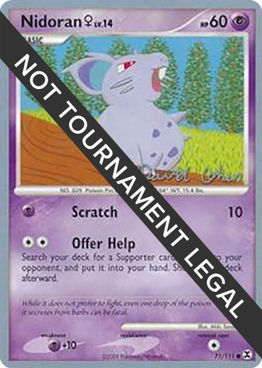 Nidoran F - 2009 (David Cohen)