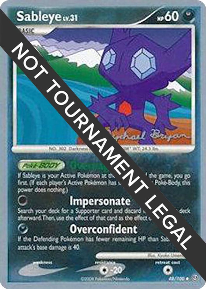 Sableye - 2010 (Mychael Bryan)